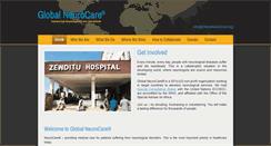 Desktop Screenshot of globalneurocare.org
