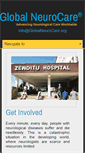 Mobile Screenshot of globalneurocare.org